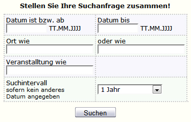 Suchanfrage